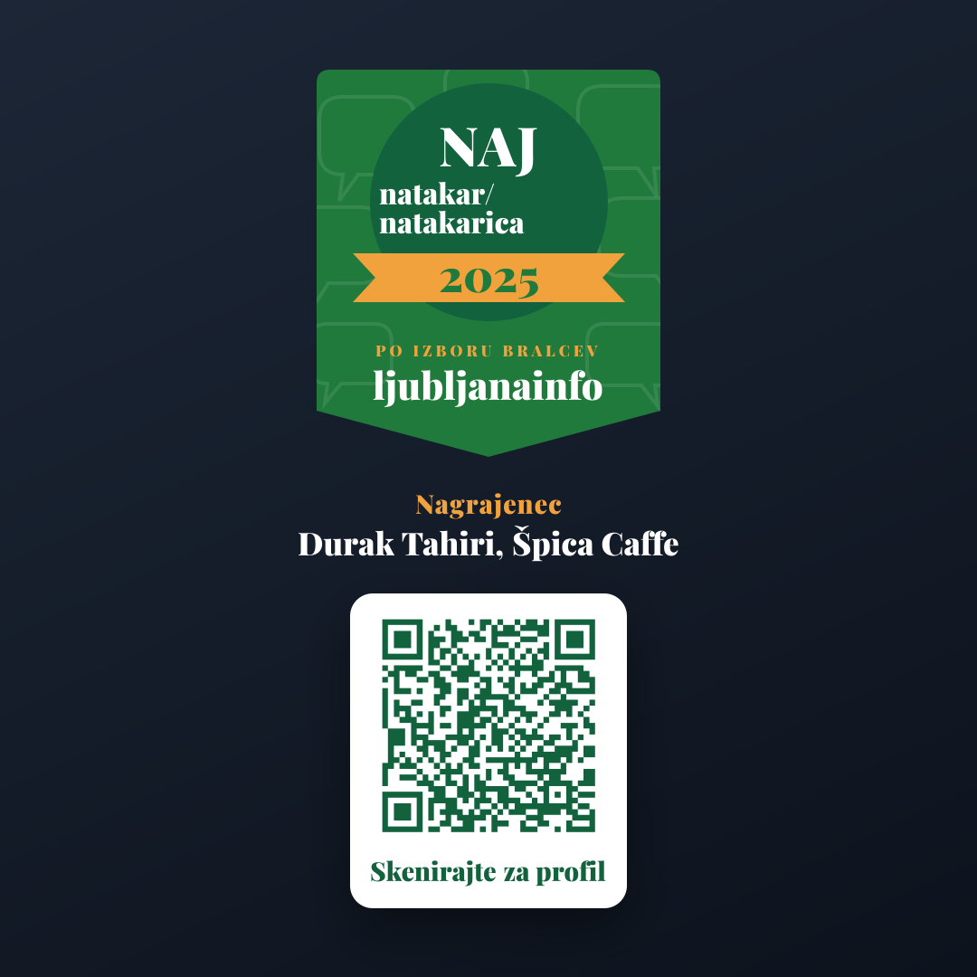 Predogled (Instagram / FB objava) za Durak Tahiri, Špica Caffe