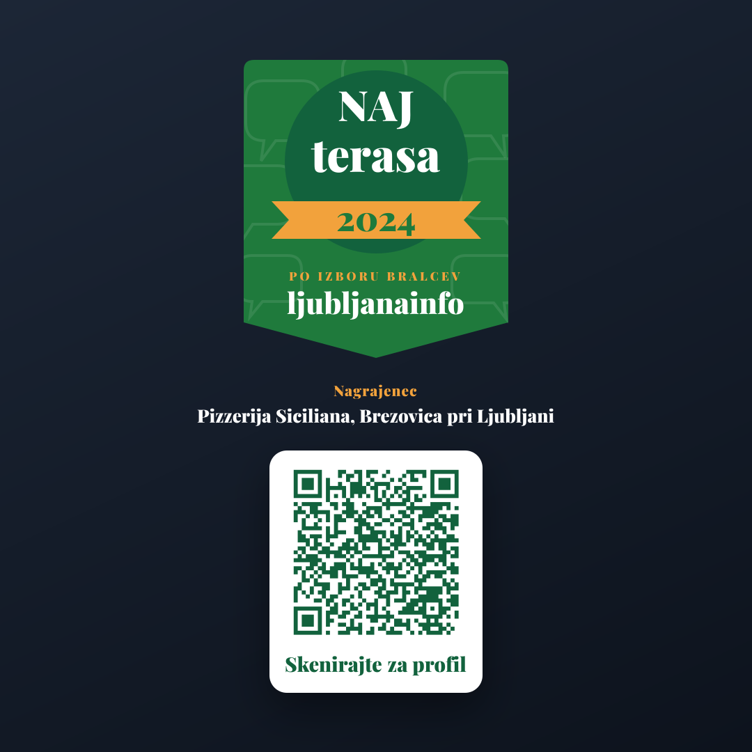 Predogled (Instagram / FB objava) za Pizzerija Siciliana, Brezovica pri Ljubljani