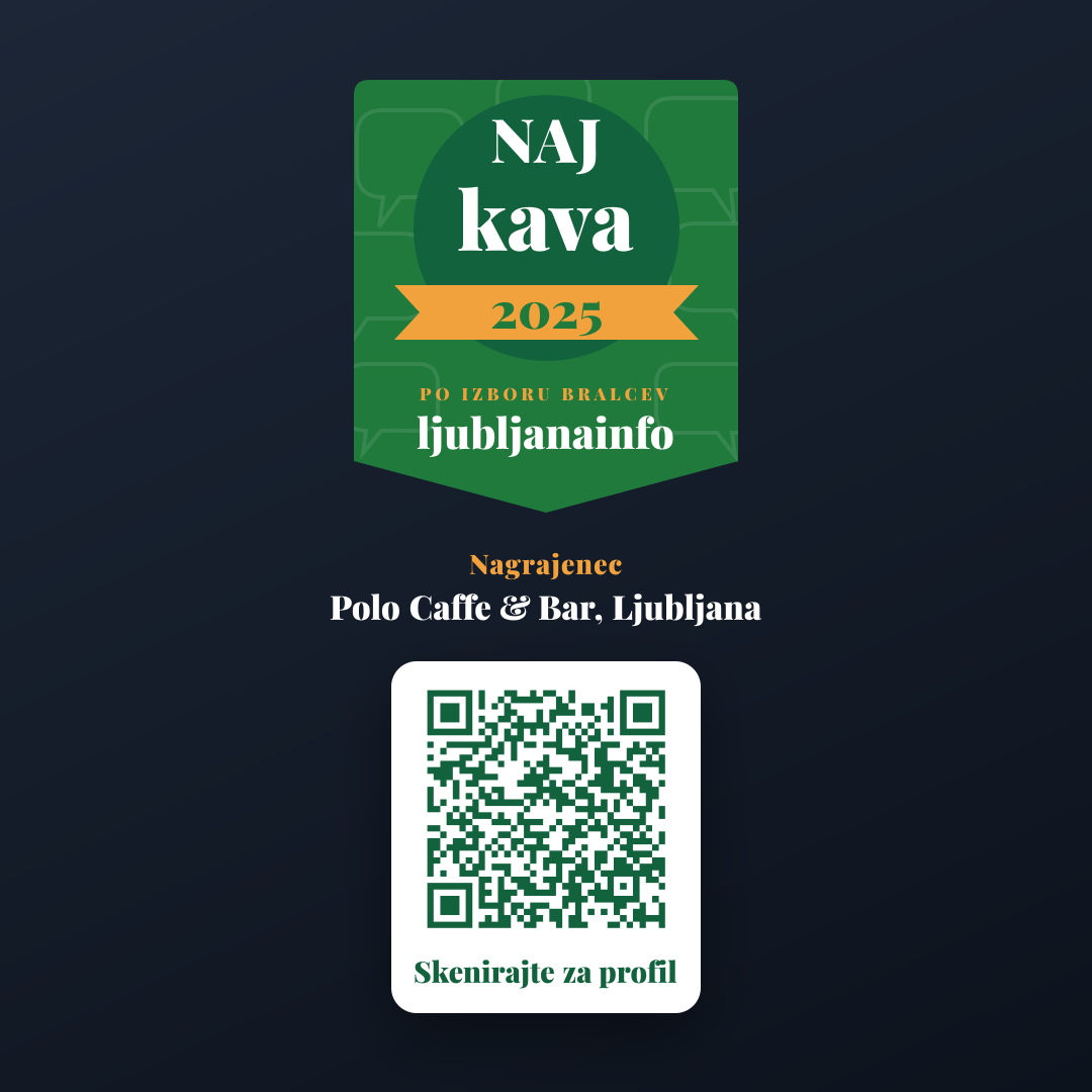 Predogled (Instagram / FB objava) za Polo Caffe & Bar, Ljubljana